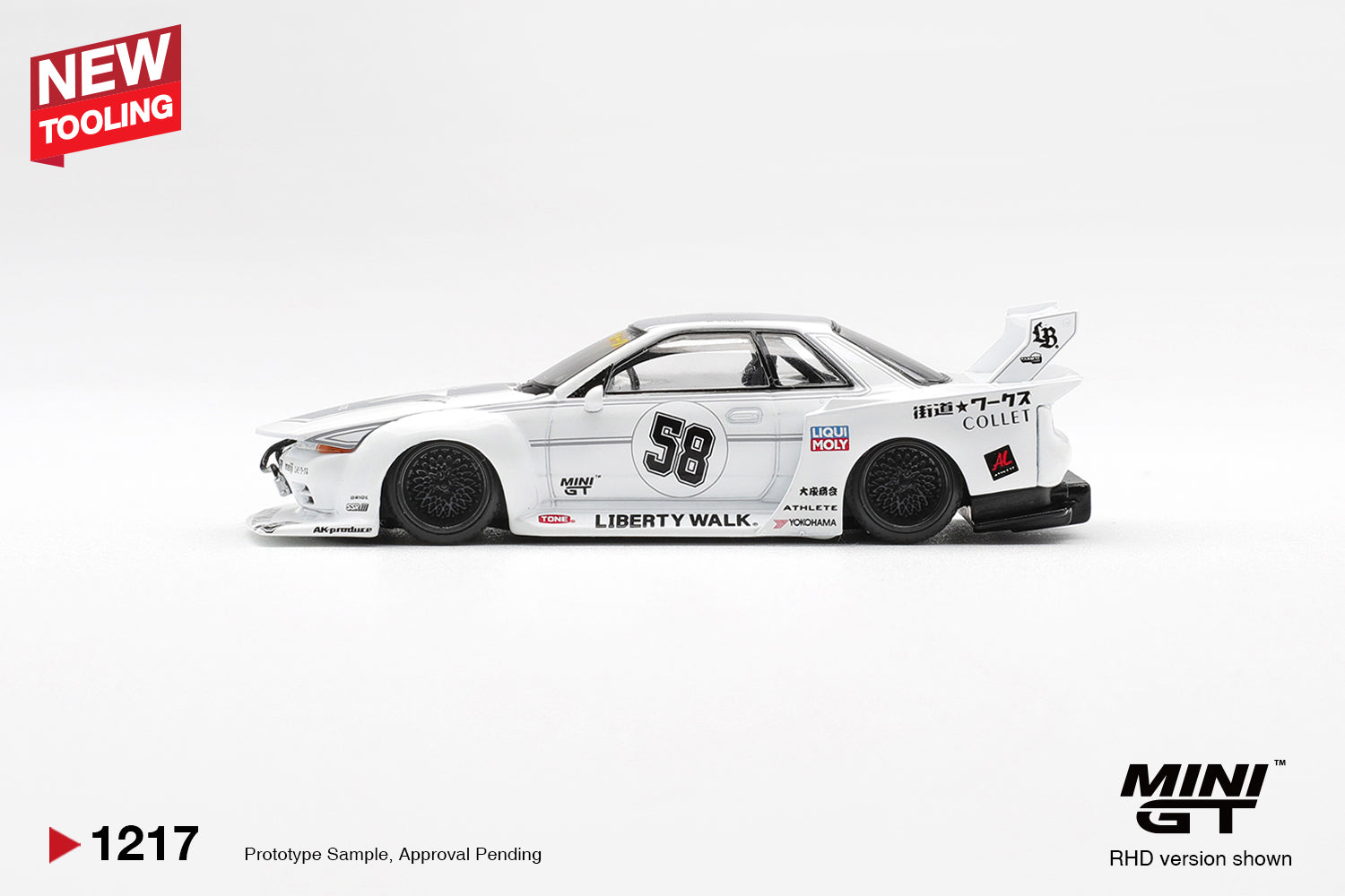 MINI GT Nissan Skyline GT-R (R32) Kaido Works TAS 2025 | 1217