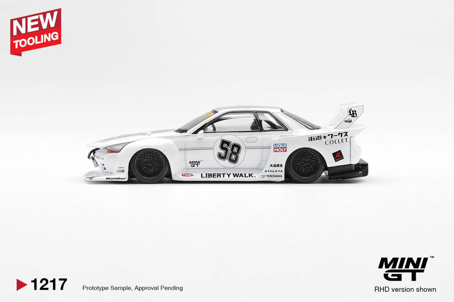 MINI GT Nissan Skyline GT-R (R32) Kaido Works TAS 2025 | 1217 - PRE ORDER