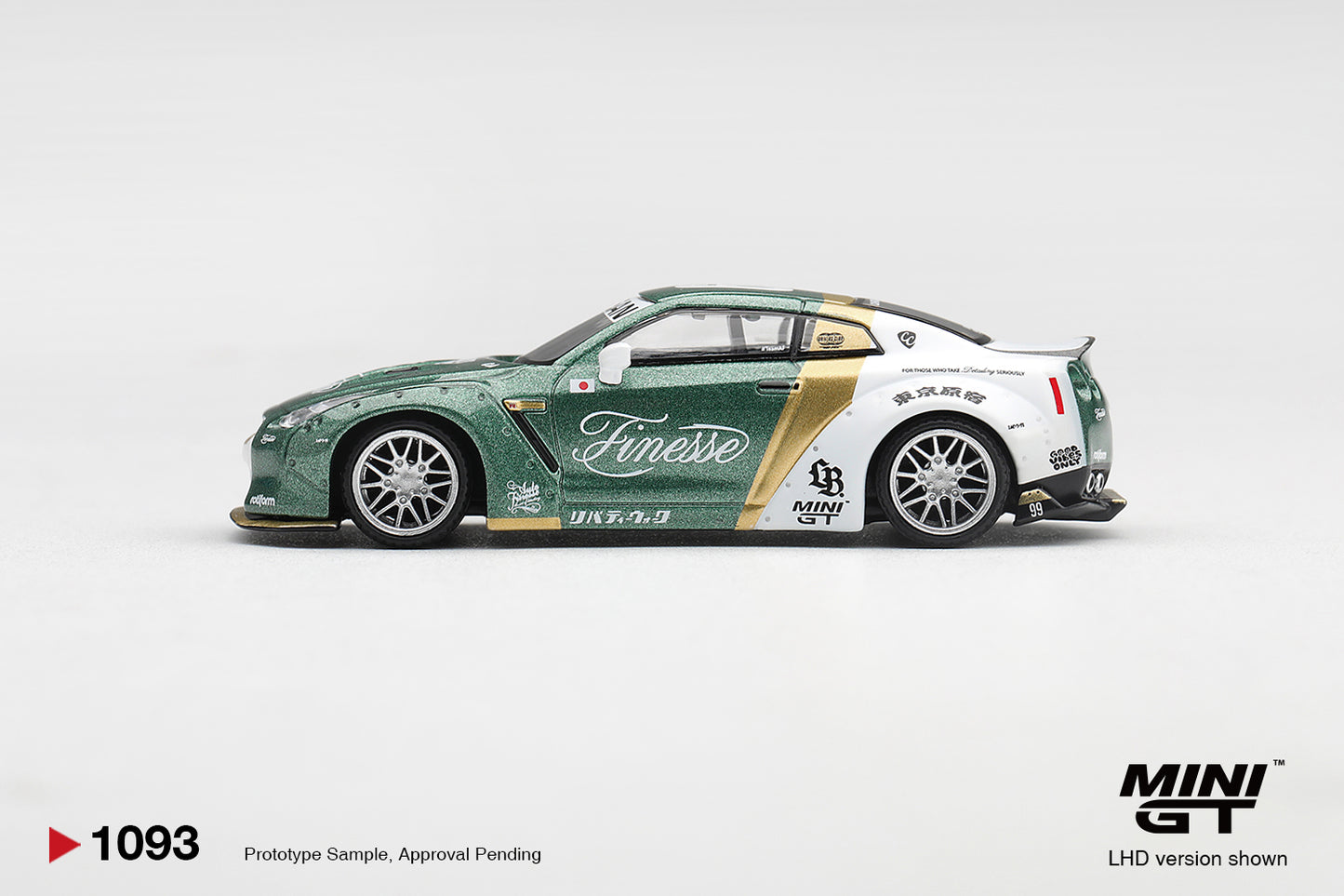 MINI GT Nissan GT-R (R35) LB Works Type 1 Custom Ducktail Auto Finesse | 1093 - PRE ORDER