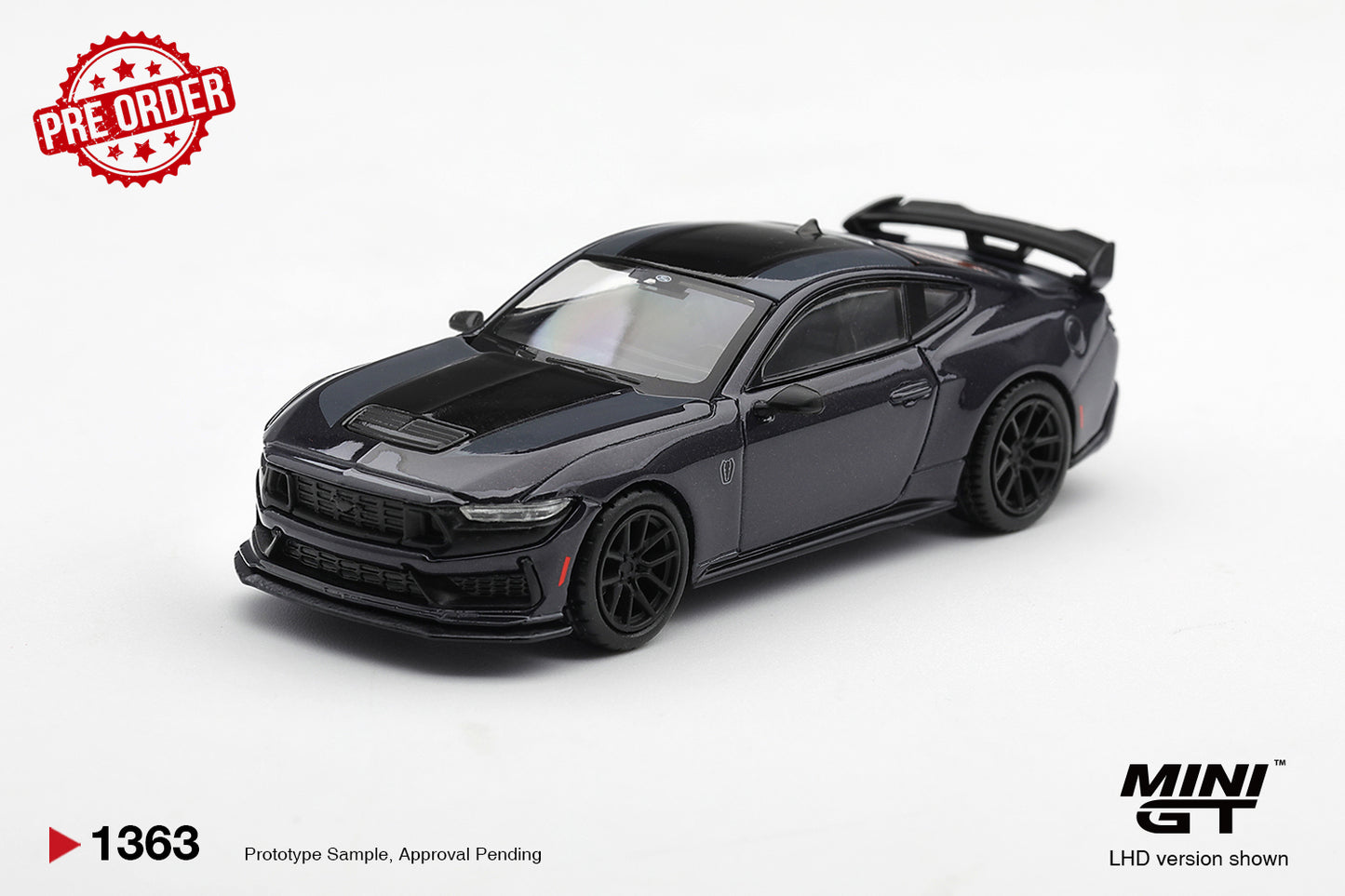 MINI GT Ford Mustang Dark Horse Blue Ember | 1363 - PRE ORDER