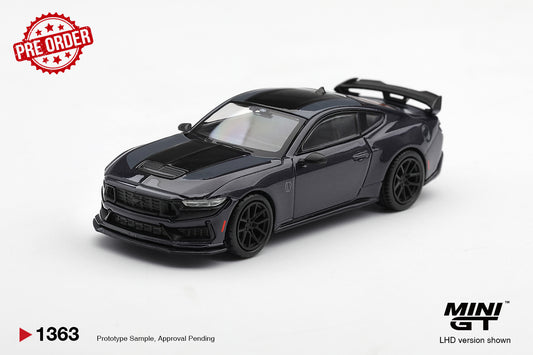 MINI GT Ford Mustang Dark Horse Blue Ember | 1363 - PRE ORDER