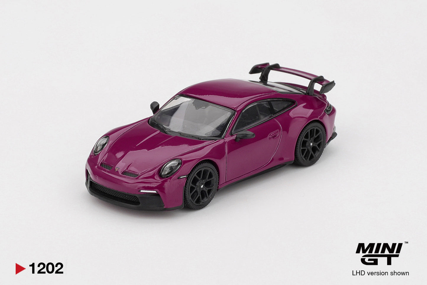 MINI GT Porsche 911 (992.1) Rubystone Red (4x Set) | 1235 - PRE ORDER