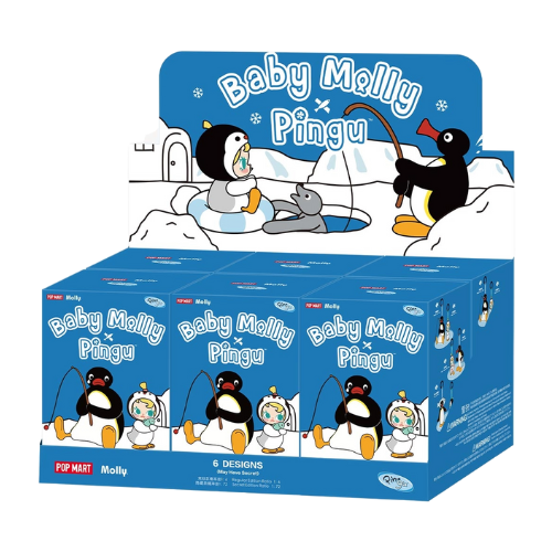 POP MART Baby Molly x Pingu Happy Fishing (Blind Box)