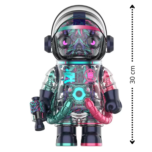 POP MART Space Molly 400% x CLOT Magenta (SUPER LIMITED)