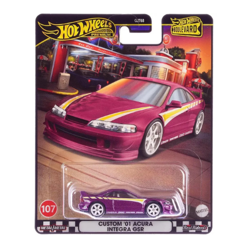 HOT WHEELS Boulevard Custom '01 Acura Integra GSR