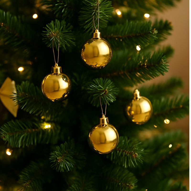 Set 21 Palline Oro | Little Beauty