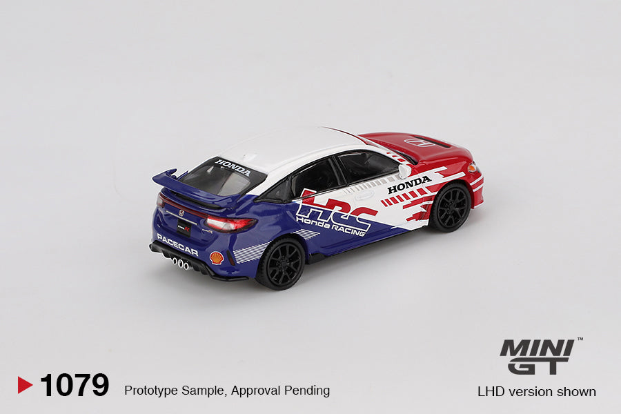MINI GT Honda Civic TYPE R 2024 Pace Car HRC | 1079