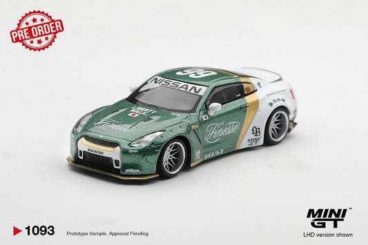 MINI GT Nissan GT-R (R35) LB Works Type 1 Custom Ducktail Auto Finesse | 1093 - PRE ORDER