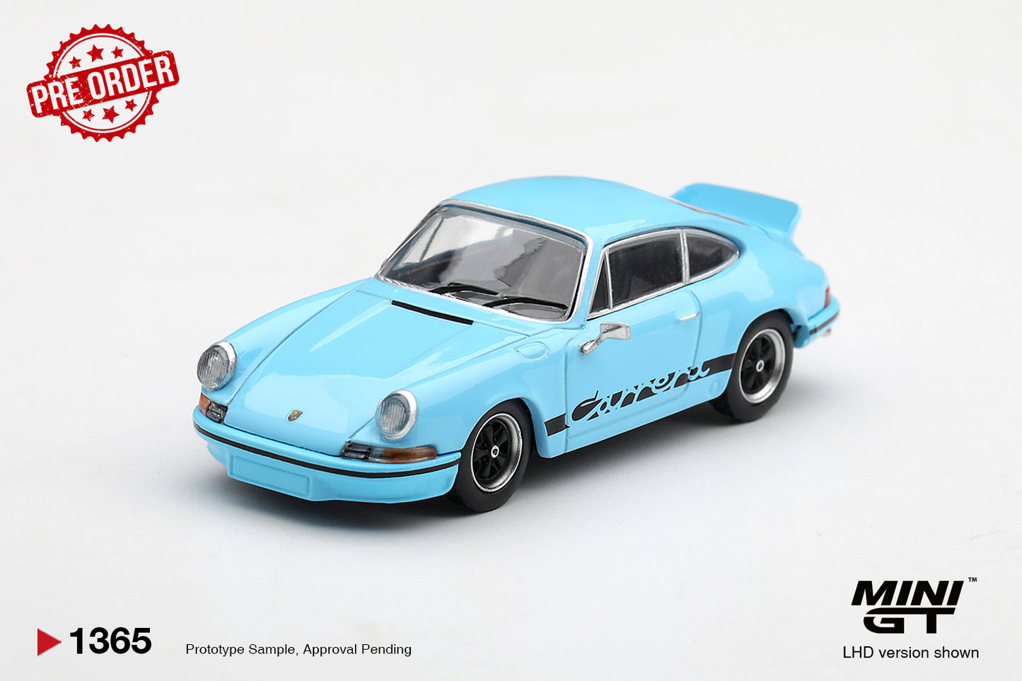 MINI GT Porsche 911 Carrera RS 2.7 Gulf Blue | 1365 - PRE ORDER