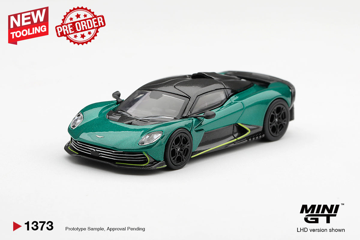 MINI GT Aston Martin Valhalla Podium Green | 1373 - PRE ORDER
