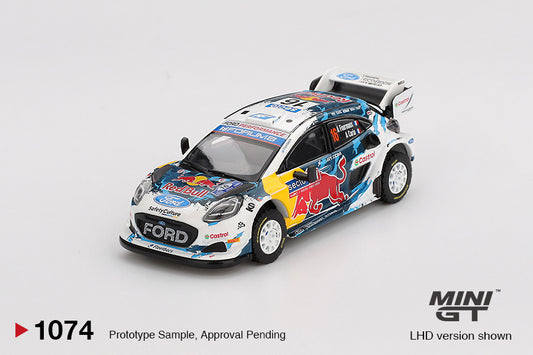 MINI GT Ford Puma Rally1 #16 M-Sport Ford WRT 2024 Rally Finland | 1074