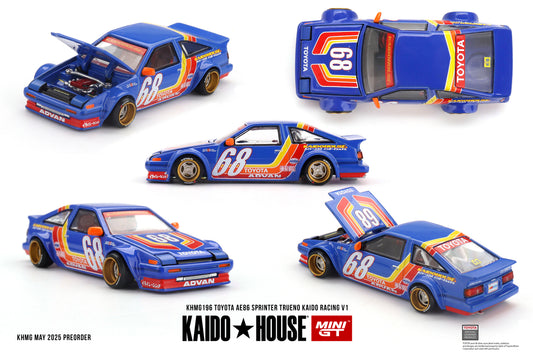 MINI GT Toyota AE86 Sprinter Trueno Kaido Racing V1 | KHMG196 Kaido House