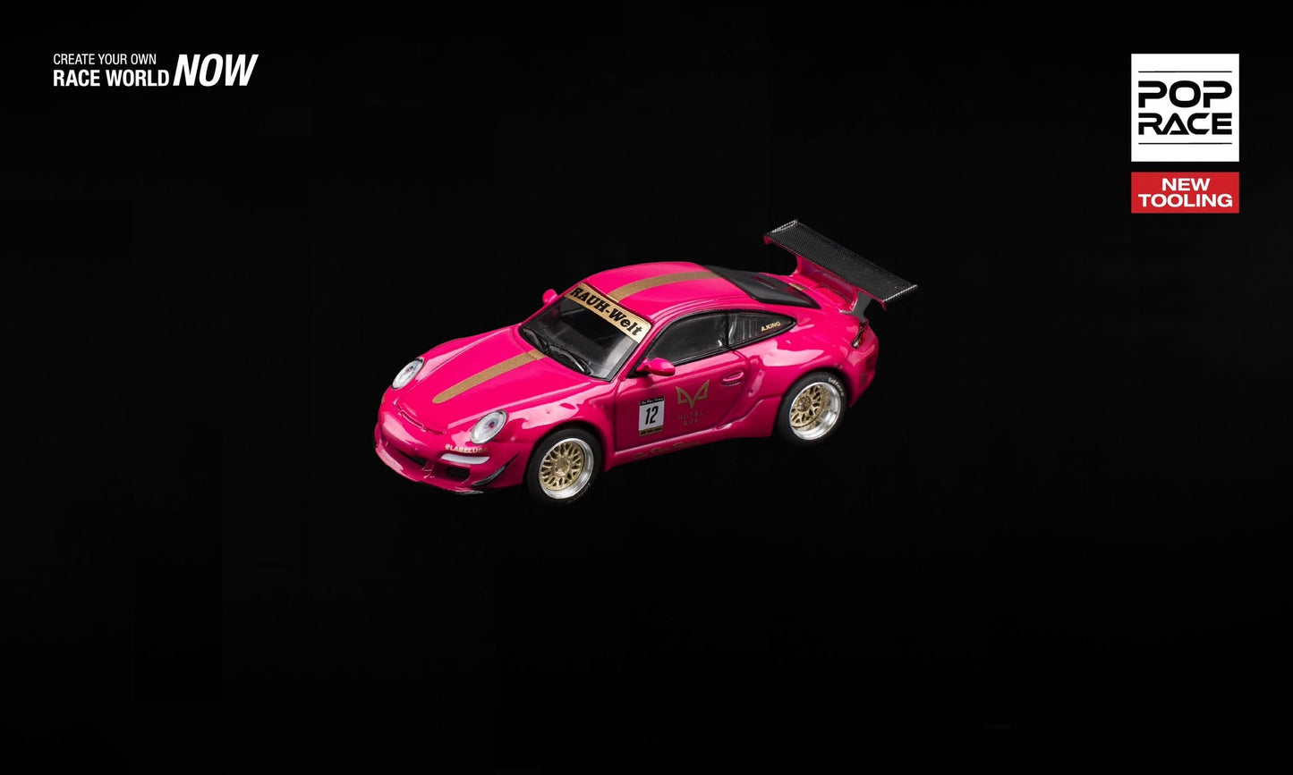 POP RACE Porsche 911 (997) RWB Coupe 2007 | 1:64