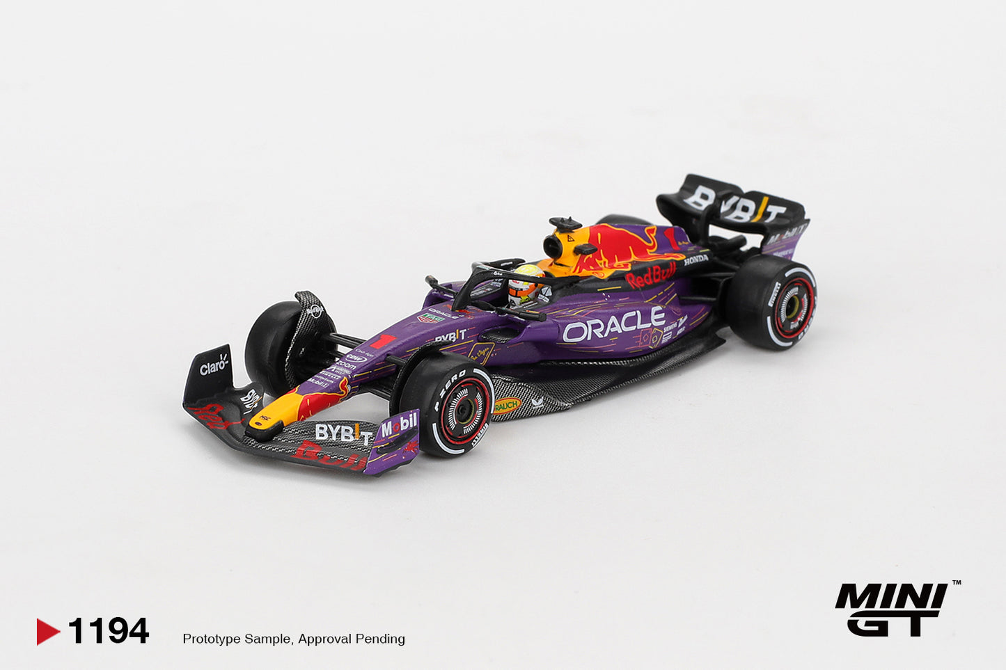 MINI GT Oracle Red Bull Racing RB19 #1 Max Verstappen 2023 F1 2023 Las Vegas GP Winner | 1194 - PRE ORDER