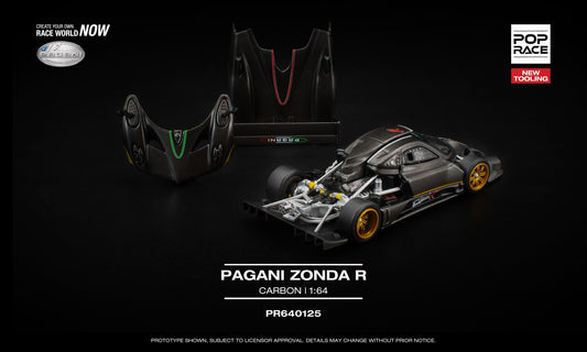 POP RACE Pagani Zonda R 2009 | 1:64 - PRE ORDER