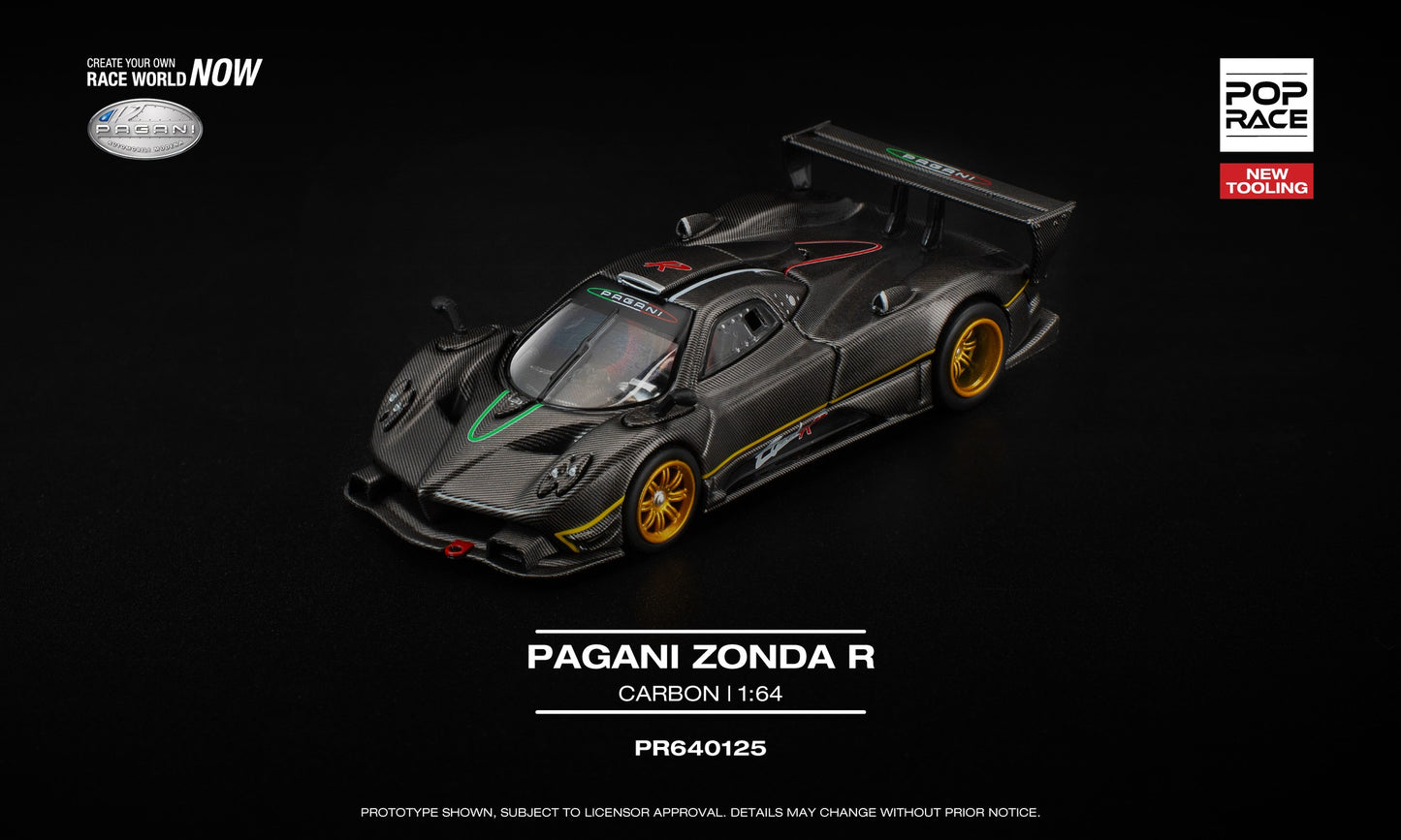 POP RACE Pagani Zonda R 2009 | 1:64 - PRE ORDER