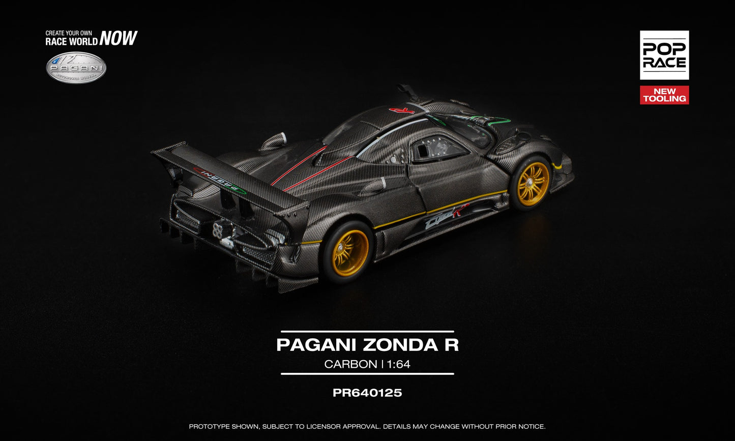 POP RACE Pagani Zonda R 2009 | 1:64 - PRE ORDER