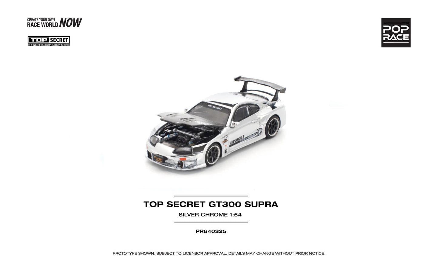 POP RACE Toyota Supra MKIV (A80) GT300 Top Secret 2023 | 1:64