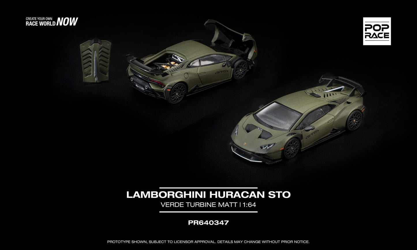 POP RACE Lamborghini Huracan STO | 1:64 - PRE ORDER