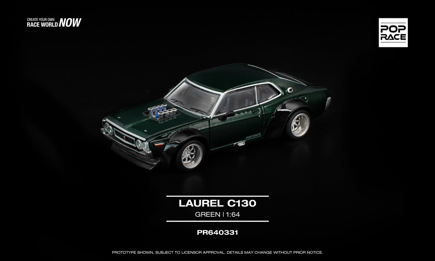 POP RACE Nissan Laurel (C130) 1972 | 1:64 - PRE ORDER