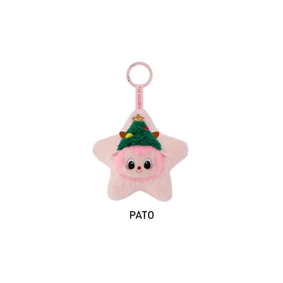 POPMART LABUBU LET’S CHRISTMAS PENDANT THE MONSTERS Let's Christmas Series-Plush Pendant