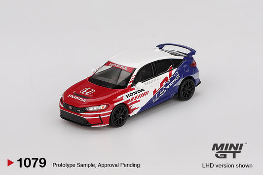 MINI GT Honda Civic TYPE R 2024 Pace Car HRC | 1079