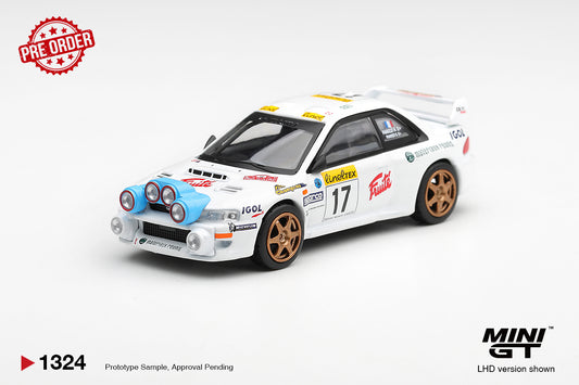 MINI GT Subaru Impreza WRC98 #17 1999 Rally Monte-Carlo | 1324 - PRE ORDER