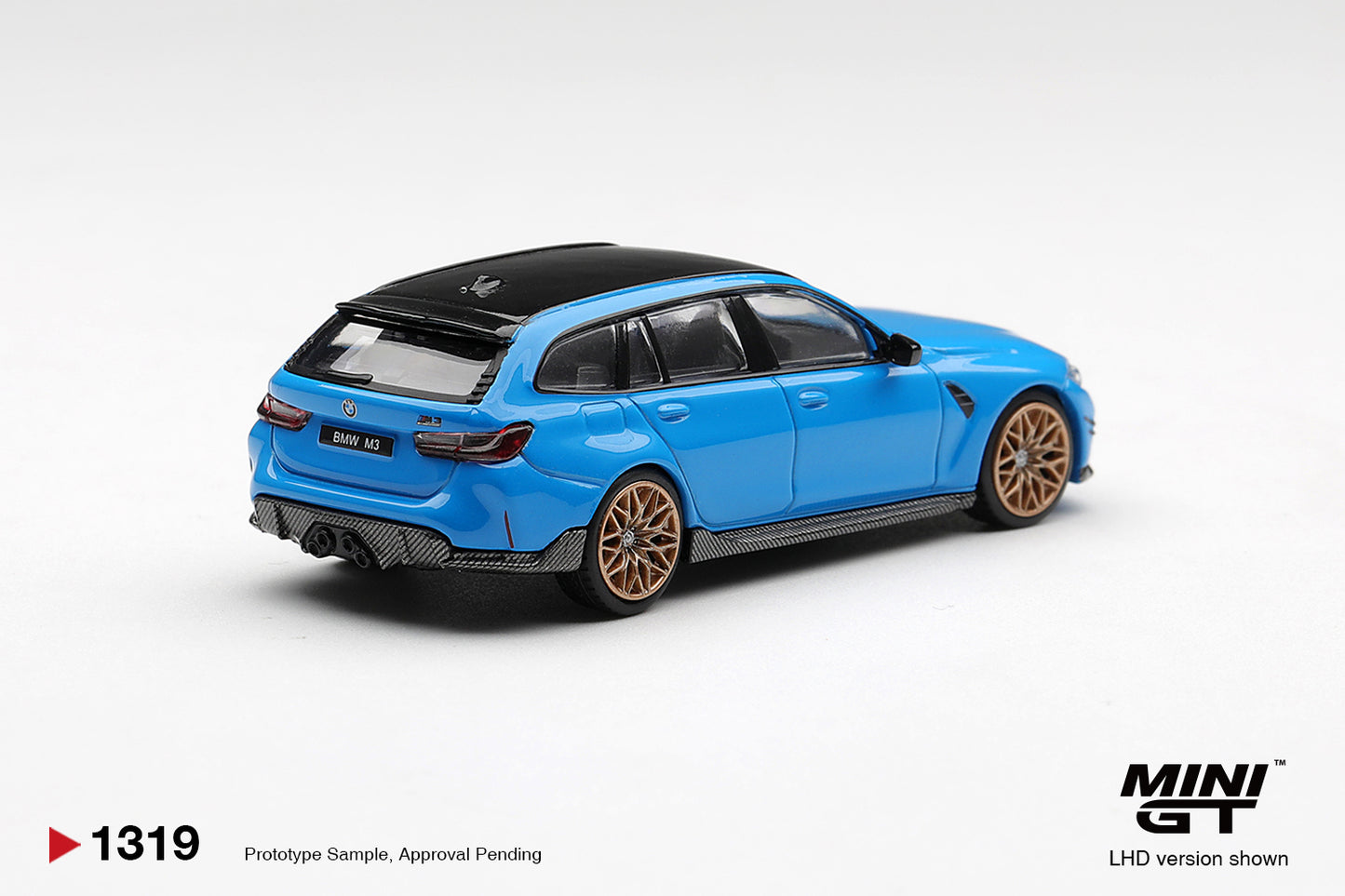 MINI GT BMW M3 M Performance Touring Riviera Blue | 1319 - PRE ORDER