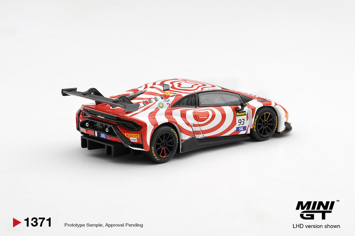 MINI GT Lamborghini Huracan GT3 EVO2 #93 Wall Racing 2025 12h Bathurst | 1371 - PRE ORDER