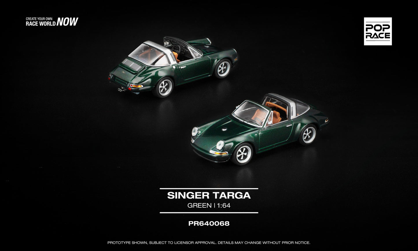 POP RACE Porsche 911 Targa Singer 1967 | 1:64 - PRE ORDER