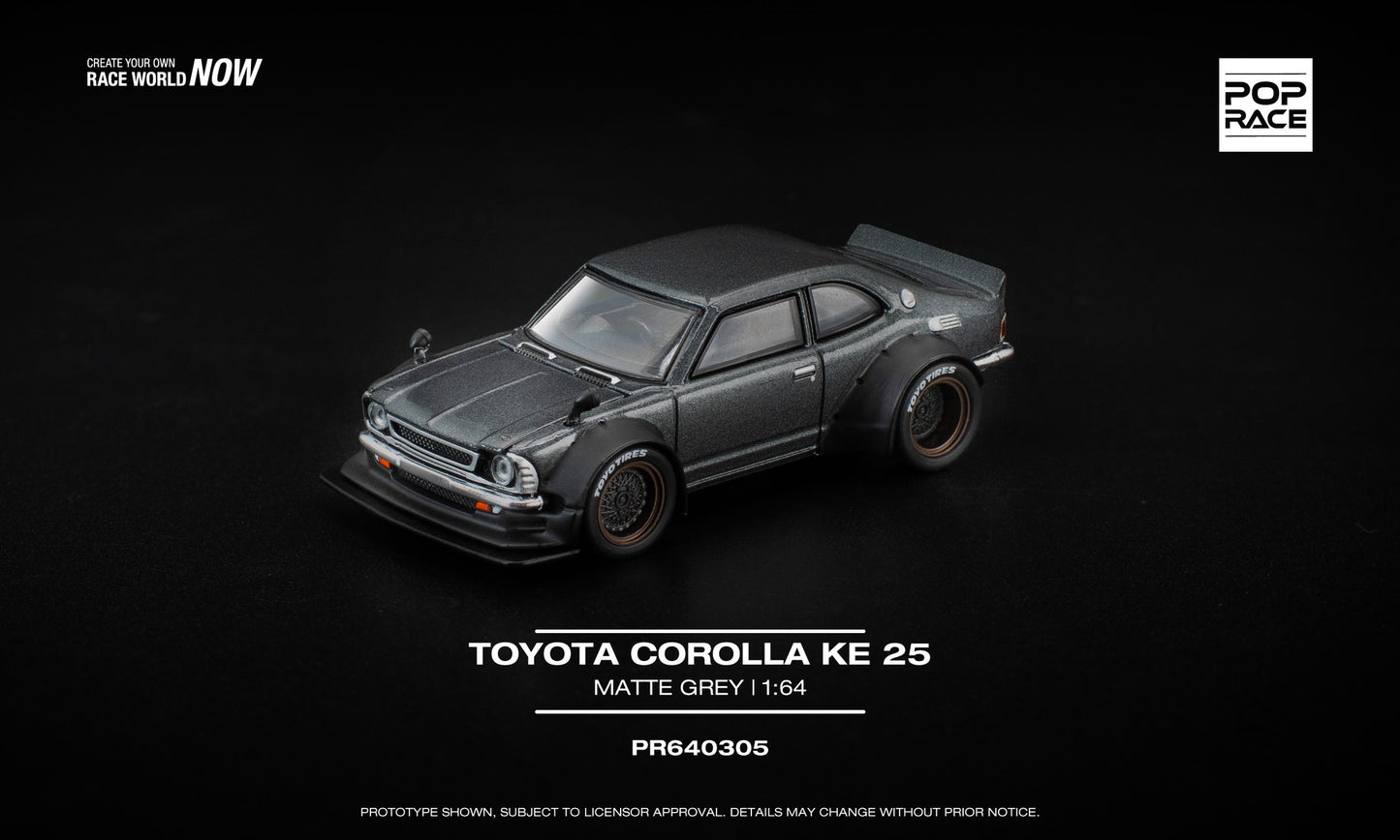 POP RACE Toyota Corolla KE25 1972 | 1:64 - PRE ORDER