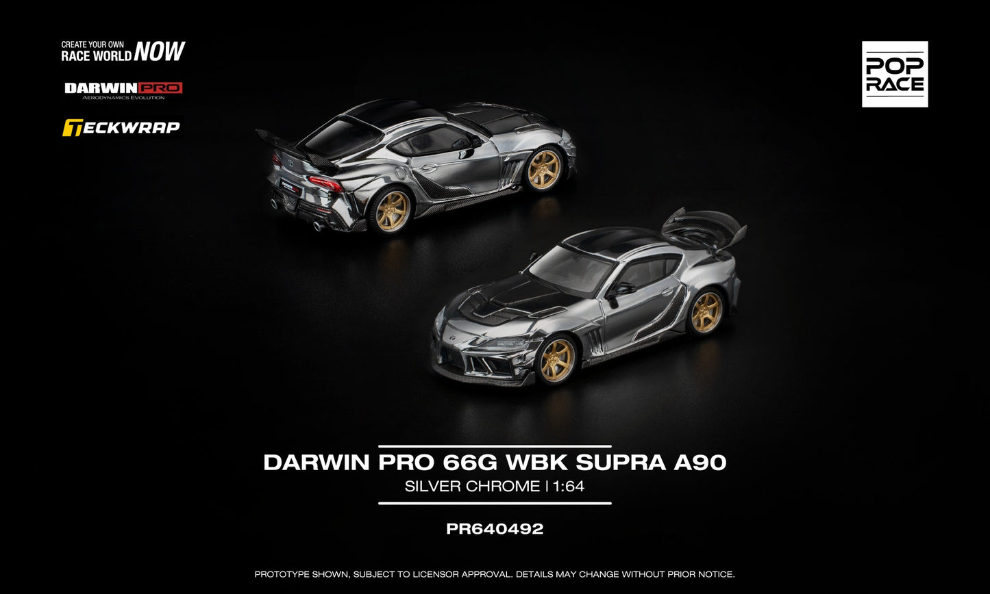 POP RACE Toyota Supra Darwin Pro 66G WBK Coupe 2023 | 1:64 - PRE ORDER