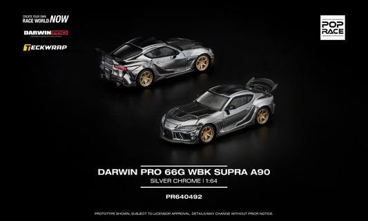 POP RACE Toyota Supra Darwin Pro 66G WBK Coupe 2023 | 1:64 - PRE ORDER