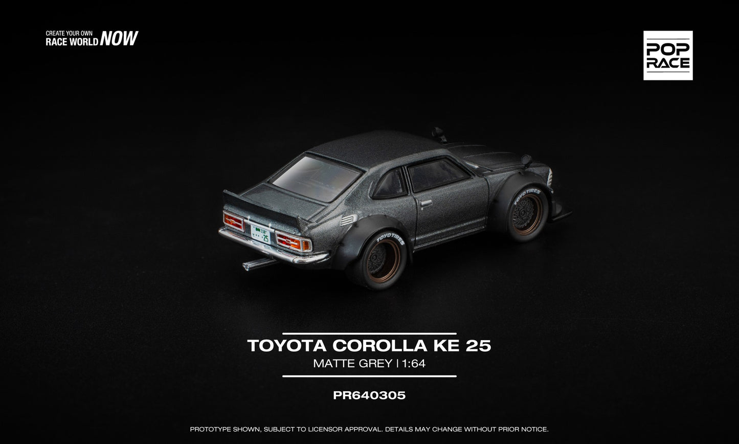 POP RACE Toyota Corolla KE25 1972 | 1:64 - PRE ORDER