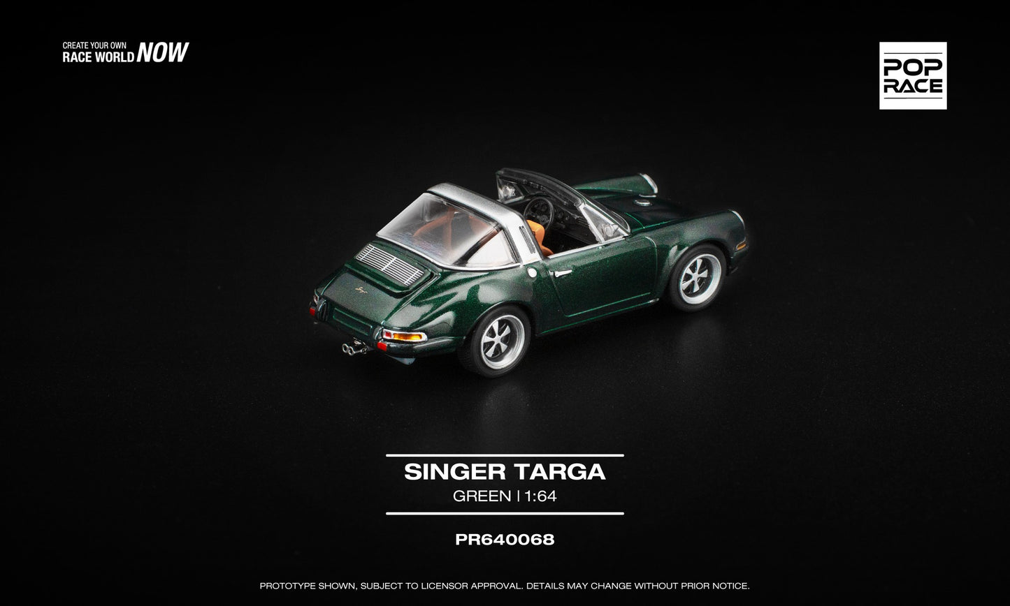 POP RACE Porsche 911 Targa Singer 1967 | 1:64 - PRE ORDER