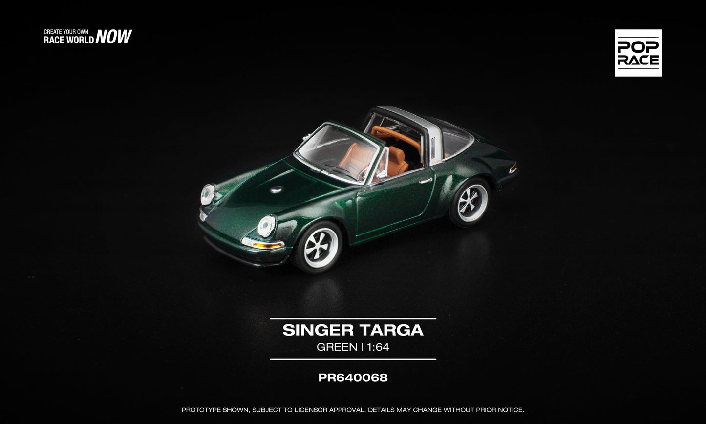 POP RACE Porsche 911 Targa Singer 1967 | 1:64 - PRE ORDER