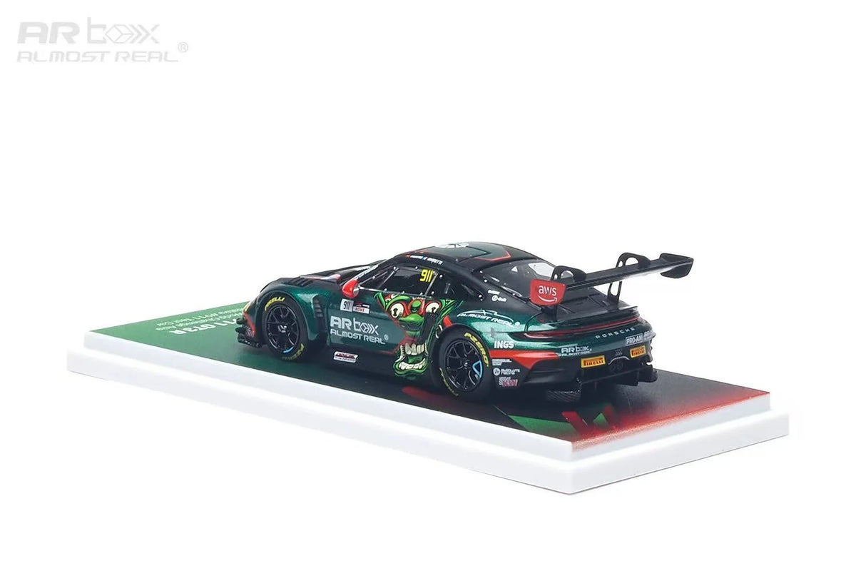 ALMOST REAL 1:64 Porsche 911 GT3 R World Challenge Asia Mandalika #911 | Test Car 2026 - PRE ORDER