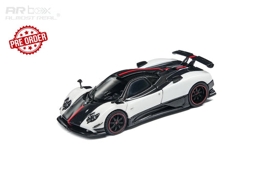 ALMOST REAL 1:64 Pagani Zonda Cinque Coupe 2009 | Bianco Benny - PRE ORDER