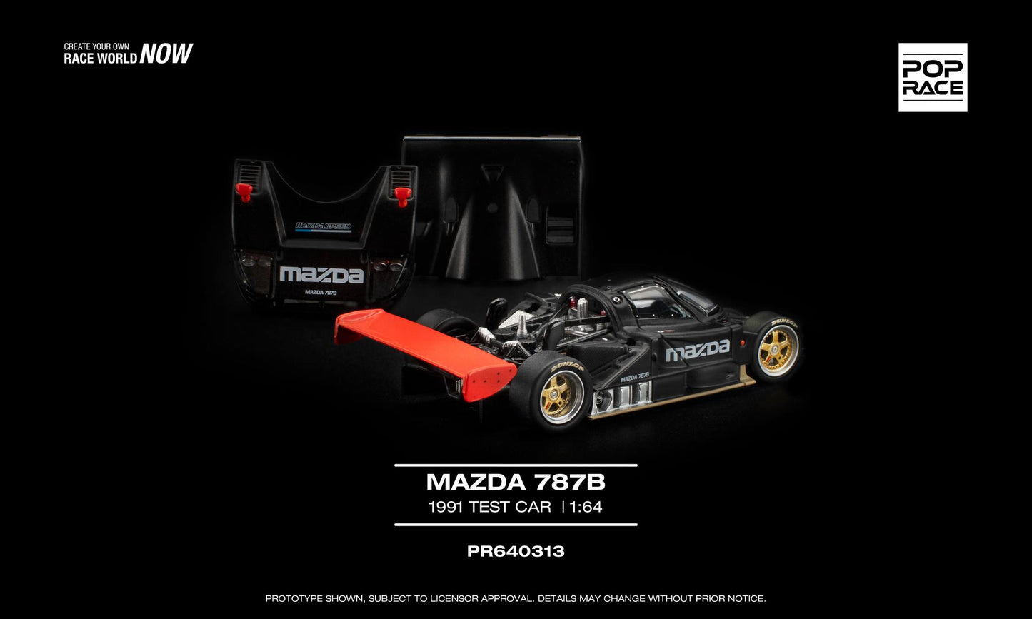 POP RACE Mazda 787B Test Car 1991 | 1:64 - PRE ORDER