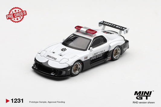 MINI GT Mazda RX-7 LB-Super Silhouette Police | 1231 - PRE ORDER