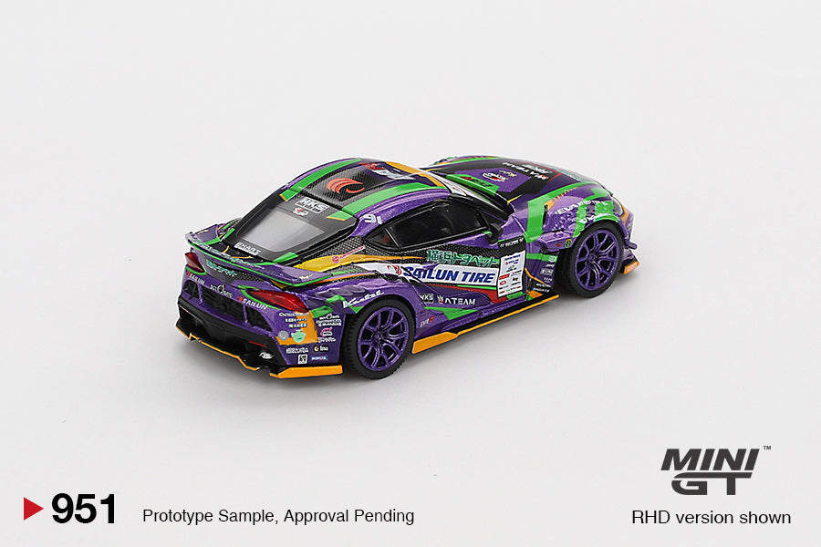 MINI GT Toyota GR Supra KUHL 2021 D1GP Evangelion Racing | 1083