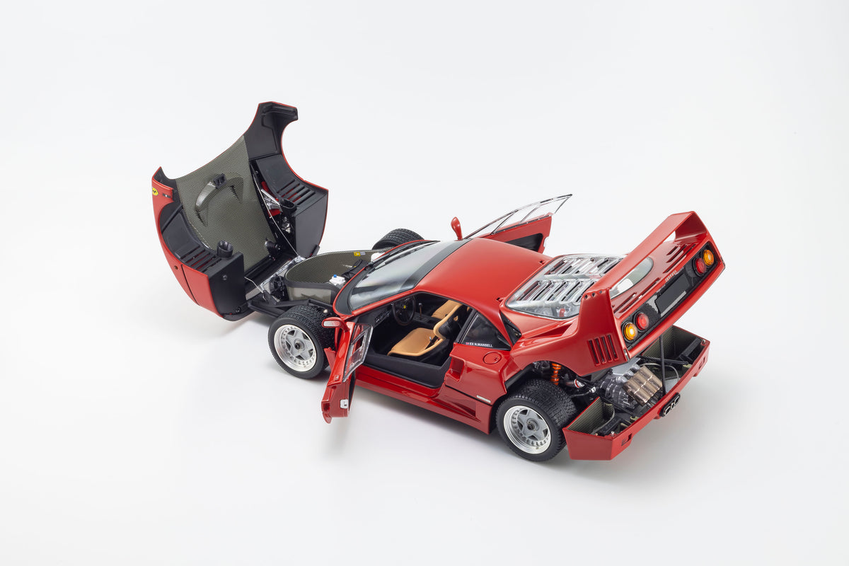 KYOSHO Ferrari F40 Lightweight - Nigel Mansell 1987 | 1:18 - PRE ORDER