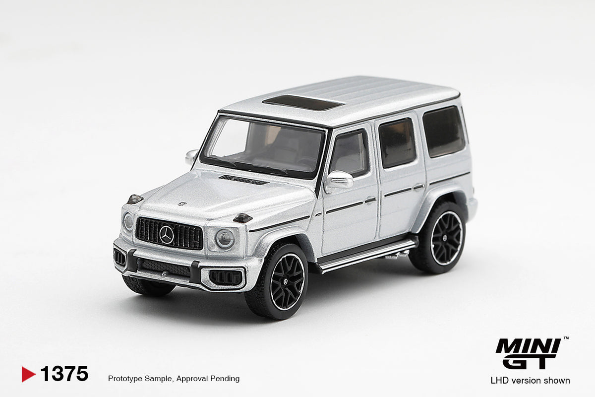 MINI GT Mercedes-AMG G63 Silver Metallic | 1375 - PRE ORDER