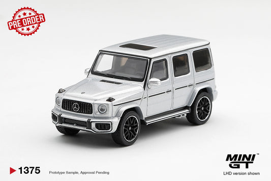 MINI GT Mercedes-AMG G63 Silver Metallic | 1375 - PRE ORDER