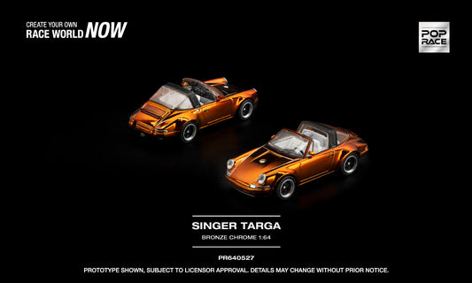 POP RACE Porsche 911 Targa Singer 1967 | 1:64 - PRE ORDER