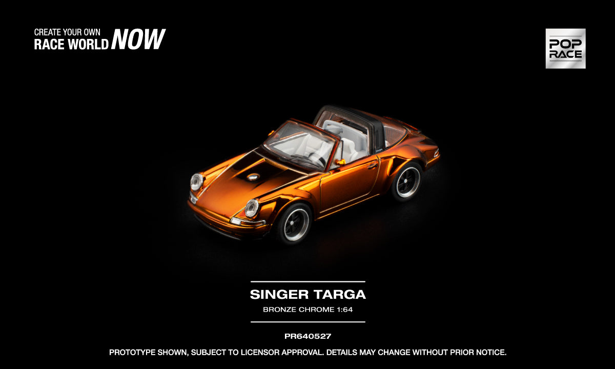 POP RACE Porsche 911 Targa Singer 1967 | 1:64 - PRE ORDER