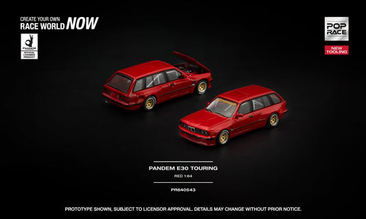 POP RACE BMW M3 Touring (E30) Pandem 1991 | 1:64 - PRE ORDER