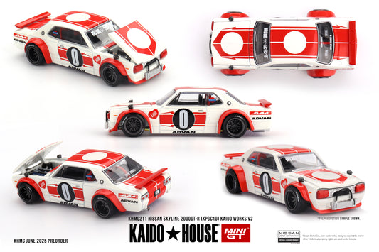 MINI GT Nissan Skyline 2000GT-R (KPGC10) Kaido Works V2 | Kaido House