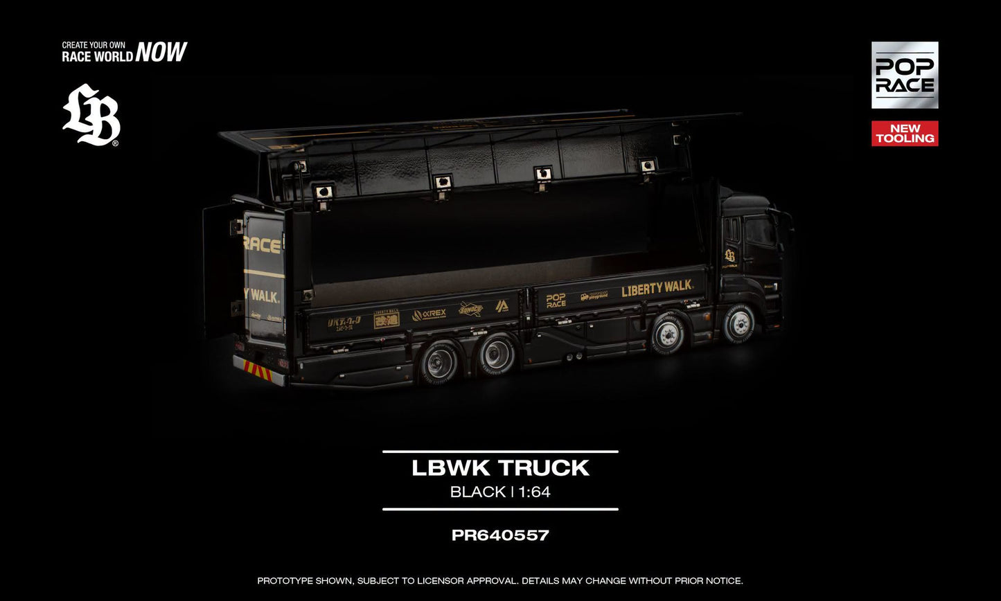 POP RACE Mitsubishi Track LBWK Liberty Walk 2026 | 1:64 - PRE ORDER