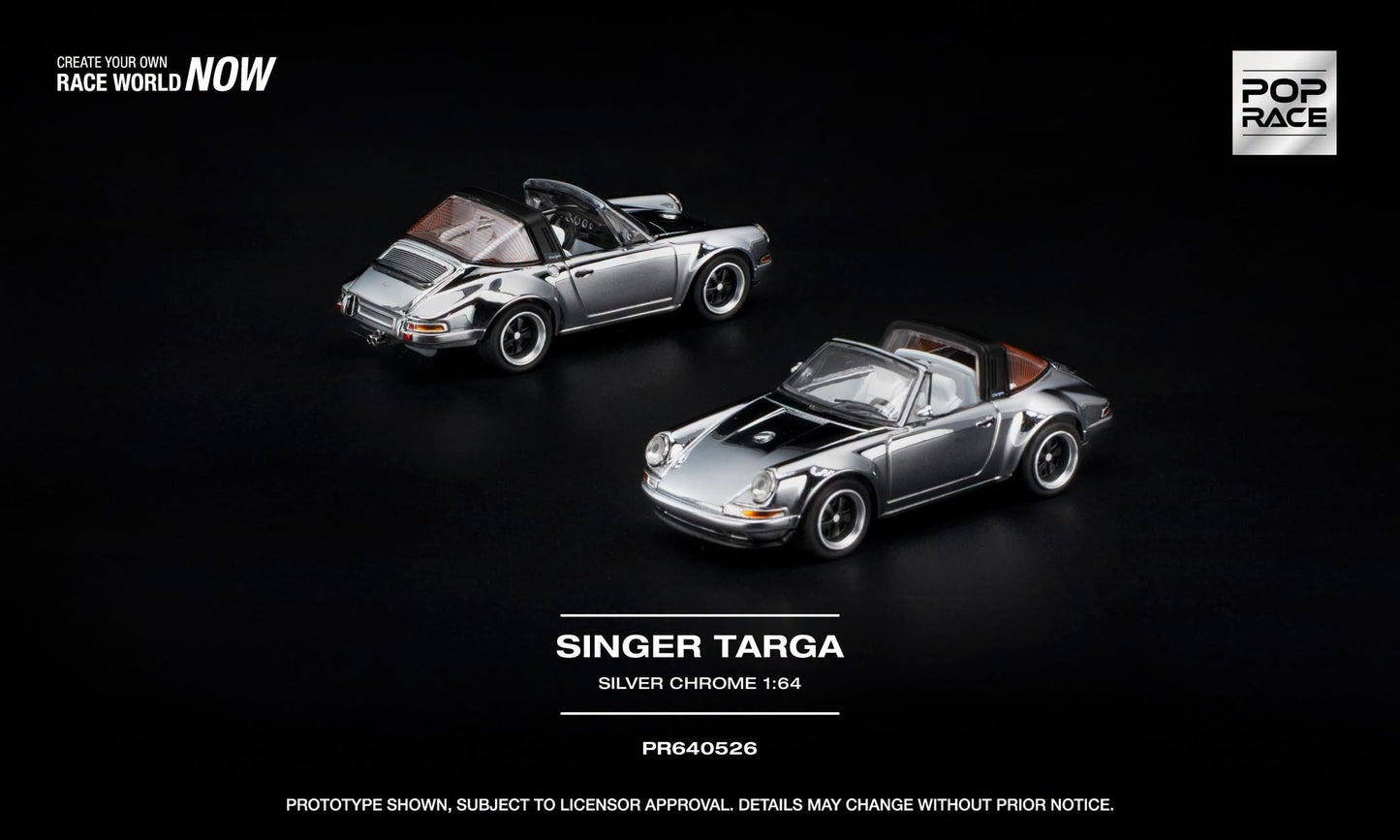 POP RACE Porsche 911 Targa Singer 1967 | 1:64 - PRE ORDER